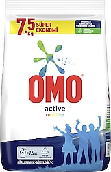 Omo Active Fresh 7.5 kg Renkliler İçin Toz Deterjan
