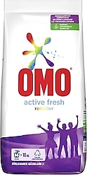 Omo Active Fresh Renkliler için Toz Deterjan 66 Yıkama 10 kg