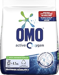 Omo Active Oxygen Beyazlar İçin 4.5 kg Toz Çamaşır Deterjan