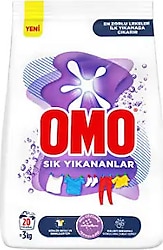 Omo Sık Yıkananlar Beyazlar ve Renkliler için 3 kg Toz Deterjan