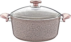 OMS 3110 28 cm Derin Granit Tencere