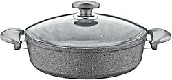 OMS 3310 Gri 22 cm Granit Karnıyarık Tenceresi