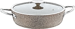 OMS 3316 Kum Beji 26 cm Granit Karnıyarık Tenceresi