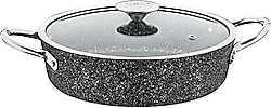 OMS 3316 Siyah 26 cm Granit Karnıyarık Tenceresi