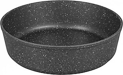OMS 3411 Yuvarlak 24 cm Granit Fırın Tepsisi