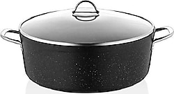 OMS Gastro 3113 32 cm Derin Granit Tencere