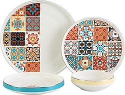 OMS Peridot 11157 24 Parça 6 Kişilik Yemek Takımı