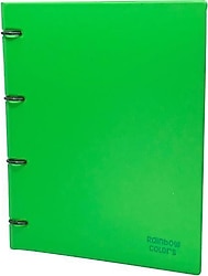 Önder Rainbow Colors A4 4 Halkalı Klasör