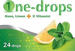 One Drops Nane Limon C Vitaminli 24'lü Pastil