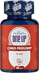 One Up Çinko Pikolinat 15 mg 60 Tablet