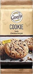 Onefis Sade Çikolata Parçalı Cookie 180 gr