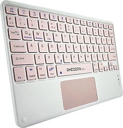 Onezero ZR15 Pembe Kablosuz Klavye