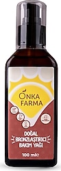 Onka Farma Doğal Bronzlaştırıcı Yağ 100 ml