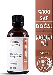 Onka Farma Makademya Yağı 50 ml