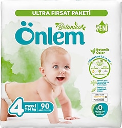 Önlem Botanika 4 Numara Maxi 90'lı Bebek Bezi