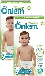 Önlem Botanika 7 Numara XX Large 50'li 2 Adet Bebek Bezi