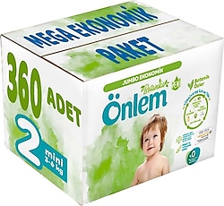 Önlem Botanika 2 Numara Mini 60'lı 6 Adet Bebek Bezi