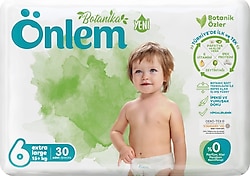Önlem Botanika 6 Numara Extra Large 30'lu Bebek Bezi
