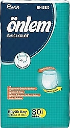 Önlem Emici Külot Büyük Boy L 30'lu Hasta Bezi
