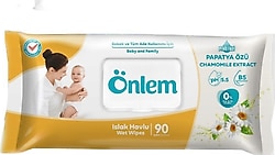 Önlem Papatyalı 90 Yaprak Islak Mendil