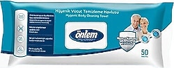Önlem XXL 50'li Vücut Temizleme Havlusu