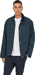 Only & Sons Kosmo 22034856 Lacivert Erkek Mevsimlik Mont