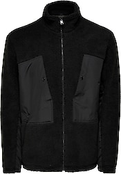 Only & Sons Sherpa 22022512 Siyah Erkek Polar Mont