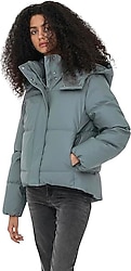Only Agnes 15365796 Kapüşonlu Kadın Şişme Mont