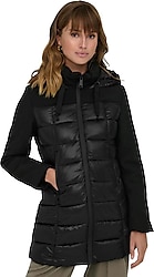 Only Sophie Mix Puffer 15294008 Kapüşonlu Kadın Şişme Mont