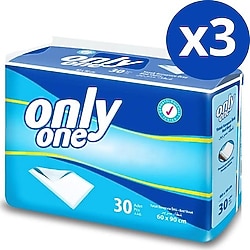 Onlyone 60x90 cm 30'lu 3 Adet Yatak Koruyucu Örtü