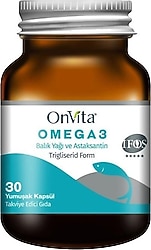 Onvita Omega 3 Astaksantin 30 Kapsül