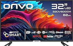 Onvo 32OV6000H HD 32" 82 Ekran Uydu Alıcılı Android Smart LED TV