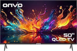 Onvo 50VQ90F3UA 4K Ultra HD 50" 127 Ekran Uydu Alıcılı Google Smart QLED TV