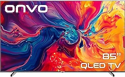 Onvo 85VQ90F2UA 4K Ultra HD 85" 216 Ekran Uydu Alıcılı Google Smart QLED TV