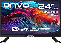 Onvo OV24102 HD 24" 61 Ekran Uydu Alıcılı LED TV
