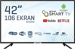 Onvo OV42250 Full HD 42" 106 Ekran Uydu Alıcılı Android Smart LED TV