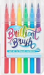 Ooly Brilliant Brush 12'li Keçeli Kalem Seti