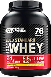 Optimum Nutrition Gold Standard 2273 gr Muz Aromalı Whey Protein Tozu