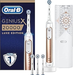 Oral-B Genius X 20000 Luxe Edition Rose Gold Şarjlı Diş Fırçası