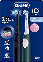 Oral-B iO 2 2'li Şarjlı Diş Fırçası Seti