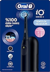 Oral-B iO 2 Seyahat Kaplı Siyah Şarjlı Diş Fırçası