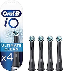 Oral-B iO Ultimate Clean Siyah 4'lü Diş Fırçası Başlığı