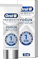 Oral-B Pro 3D White Clinical Yoğun Beyazlık Parlak Mükemmellik 75 ml Diş Macunu