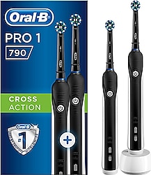 Oral-B Pro 790 Cross Action 2'li Şarjlı Diş Fırçası