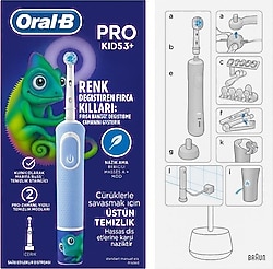 Oral-B Pro Kids Bukelamun Desenli D103 Çocuk Şarjlı Diş Fırçası