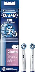 Oral-B Pro Sensitive Clean 2'li Diş Fırçası Başlığı