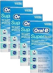 Oral-B Super Floss 50'li 4 Adet Diş İpi