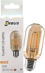 Orbus ORB-TA45 E27 4 W 360 Lümen Filament Led Ampul