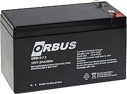 Orbus ORB12-7.2 12 V 7.2 Ah UPS Aküsü