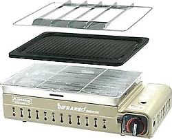 Orcamp CK-507 Bej Izgaralı Portatif Kamp Ocağı